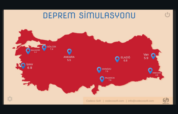 Deprem Simülasyon Sistemi