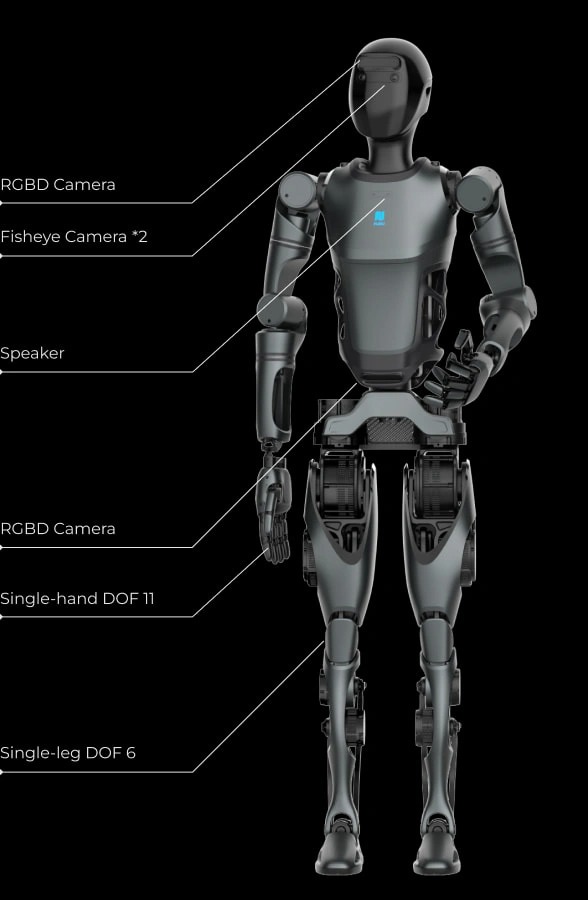 Pudu D9 İnsansı Robot