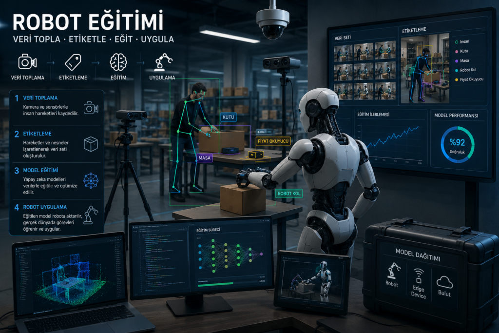 Robot Eğitiminin Temeli: Gerçek Dünya Verisi